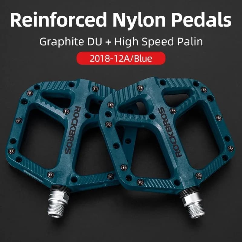 Ypač lengvi nailoniniai plokščios platformos pedalai