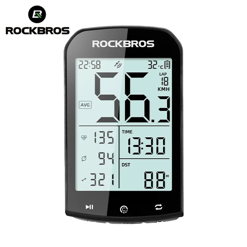 GPS dviračių kompiuteris su Bluetooth ir ANT+